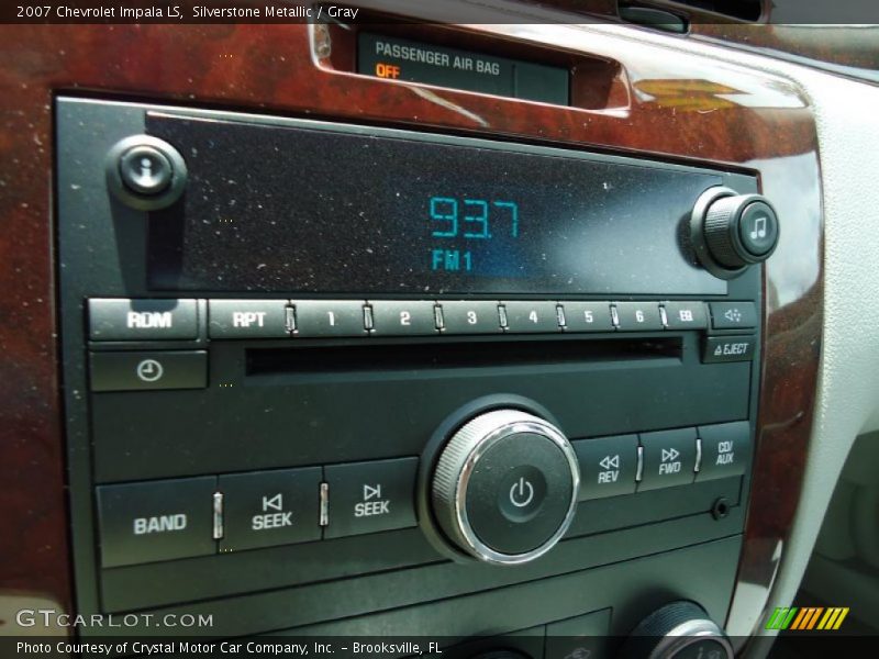 Silverstone Metallic / Gray 2007 Chevrolet Impala LS