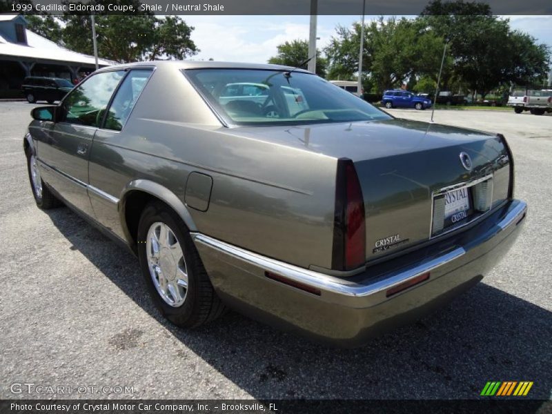 Shale / Neutral Shale 1999 Cadillac Eldorado Coupe