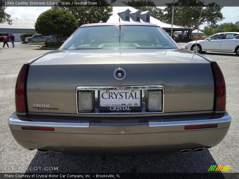 Shale / Neutral Shale 1999 Cadillac Eldorado Coupe