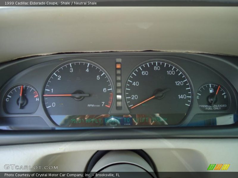 Shale / Neutral Shale 1999 Cadillac Eldorado Coupe