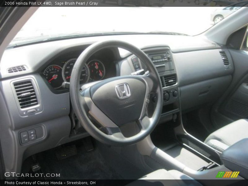 Sage Brush Pearl / Gray 2006 Honda Pilot LX 4WD
