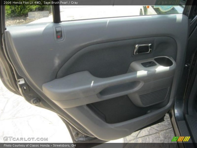 Sage Brush Pearl / Gray 2006 Honda Pilot LX 4WD