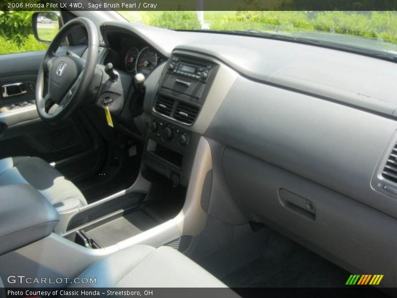 Sage Brush Pearl / Gray 2006 Honda Pilot LX 4WD