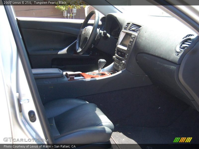 Tungsten Pearl / Black 2007 Lexus IS 250