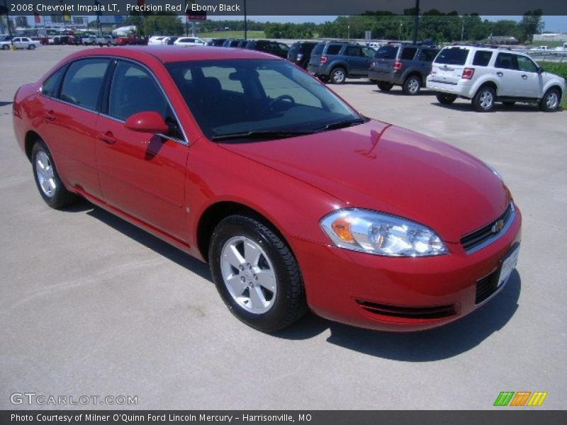 Precision Red / Ebony Black 2008 Chevrolet Impala LT