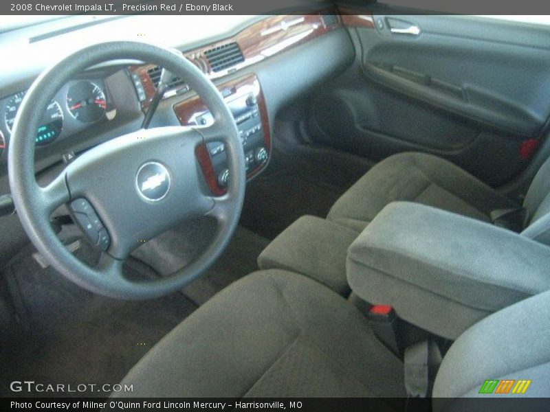 Precision Red / Ebony Black 2008 Chevrolet Impala LT