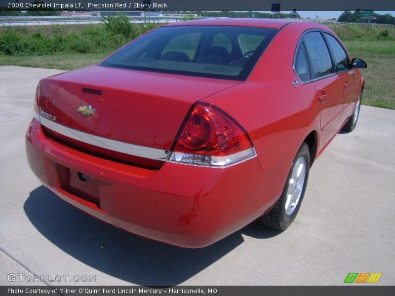 Precision Red / Ebony Black 2008 Chevrolet Impala LT