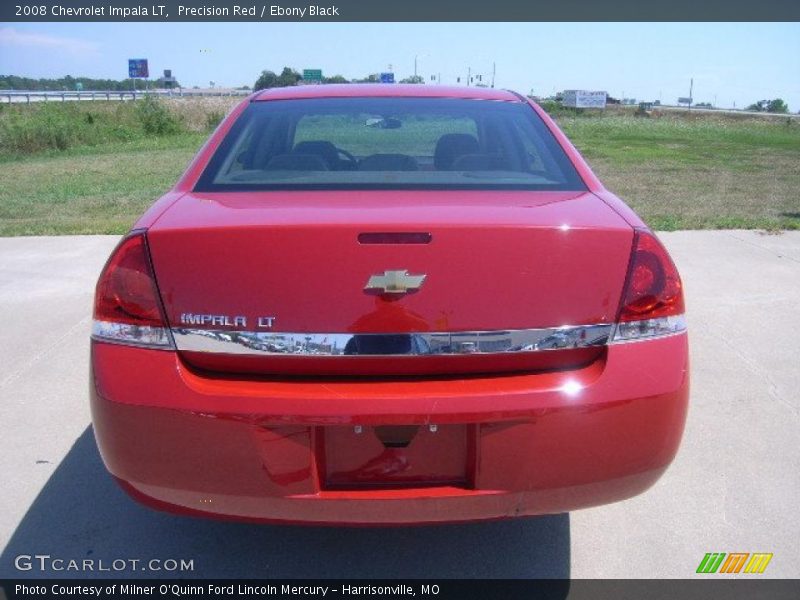 Precision Red / Ebony Black 2008 Chevrolet Impala LT