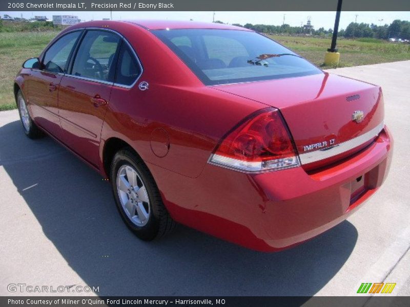 Precision Red / Ebony Black 2008 Chevrolet Impala LT