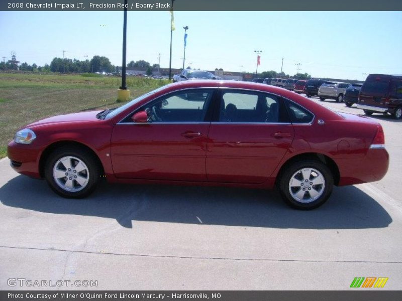 Precision Red / Ebony Black 2008 Chevrolet Impala LT