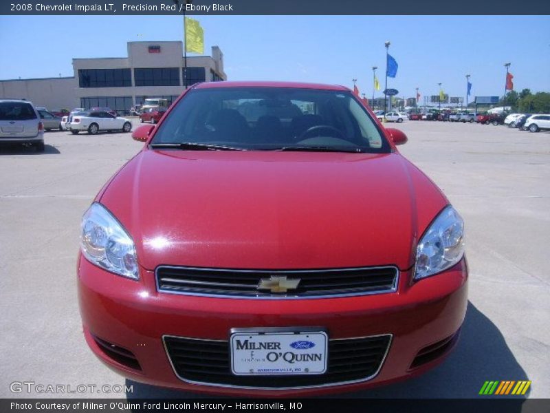 Precision Red / Ebony Black 2008 Chevrolet Impala LT