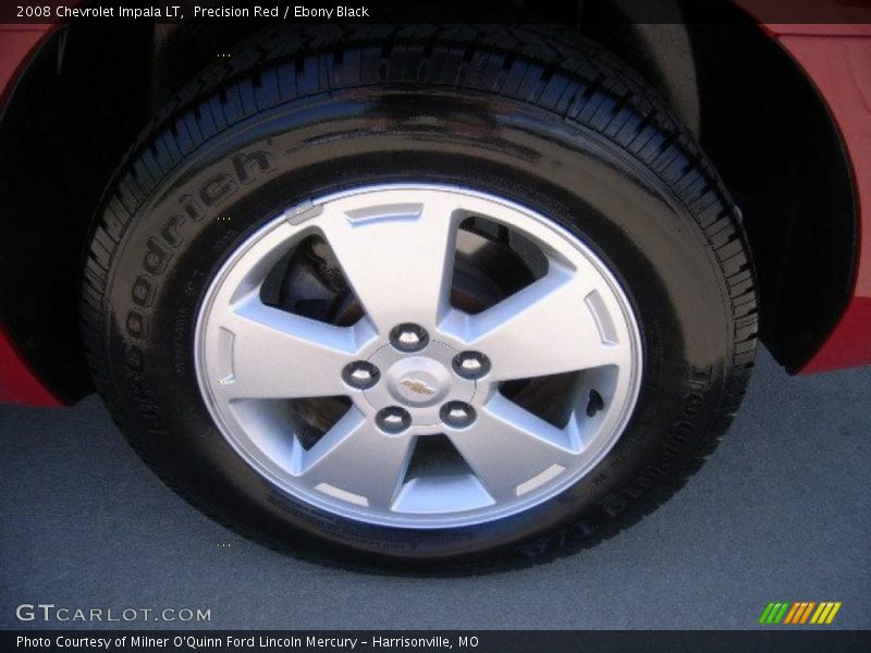 Precision Red / Ebony Black 2008 Chevrolet Impala LT