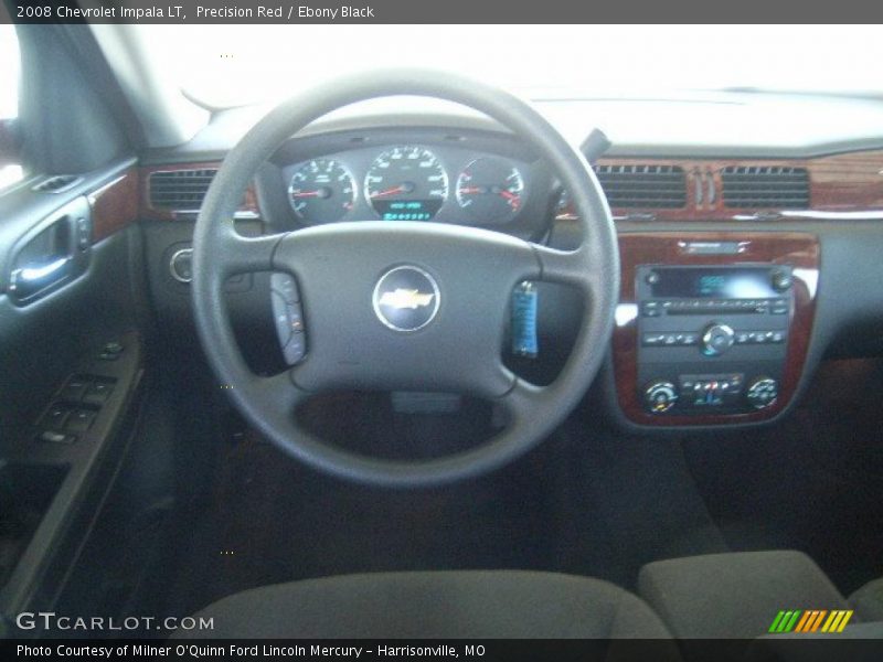 Precision Red / Ebony Black 2008 Chevrolet Impala LT