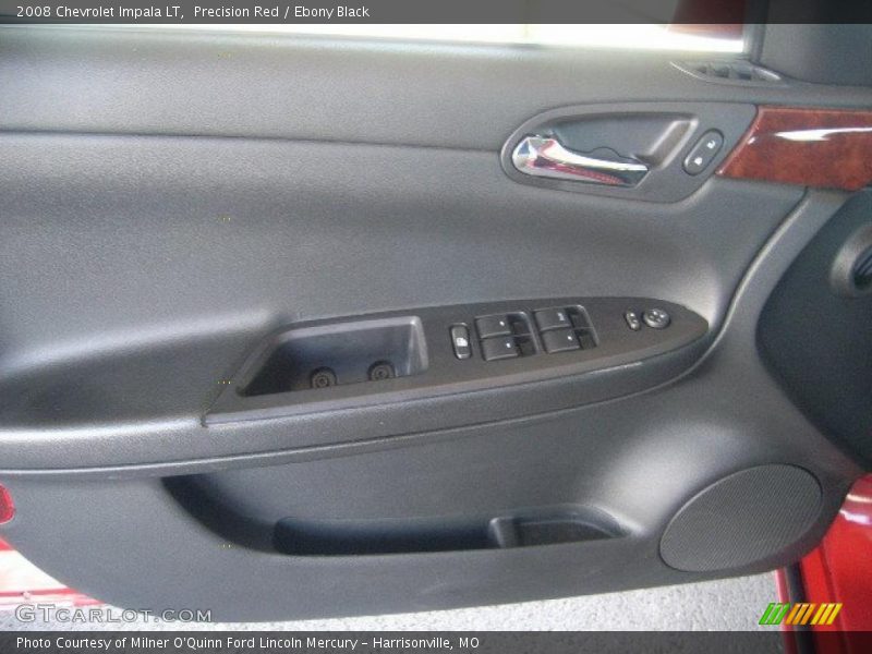 Precision Red / Ebony Black 2008 Chevrolet Impala LT
