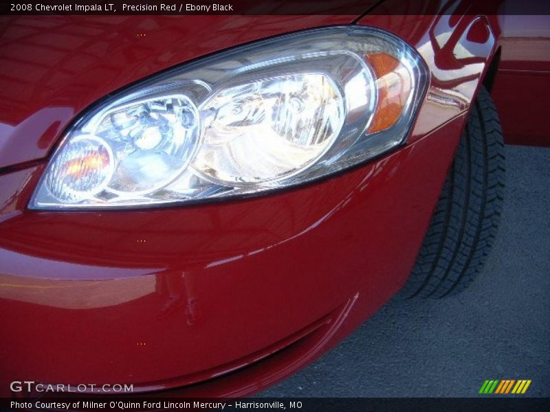 Precision Red / Ebony Black 2008 Chevrolet Impala LT