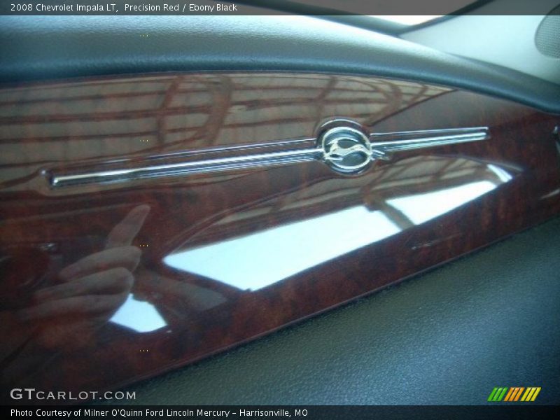 Precision Red / Ebony Black 2008 Chevrolet Impala LT