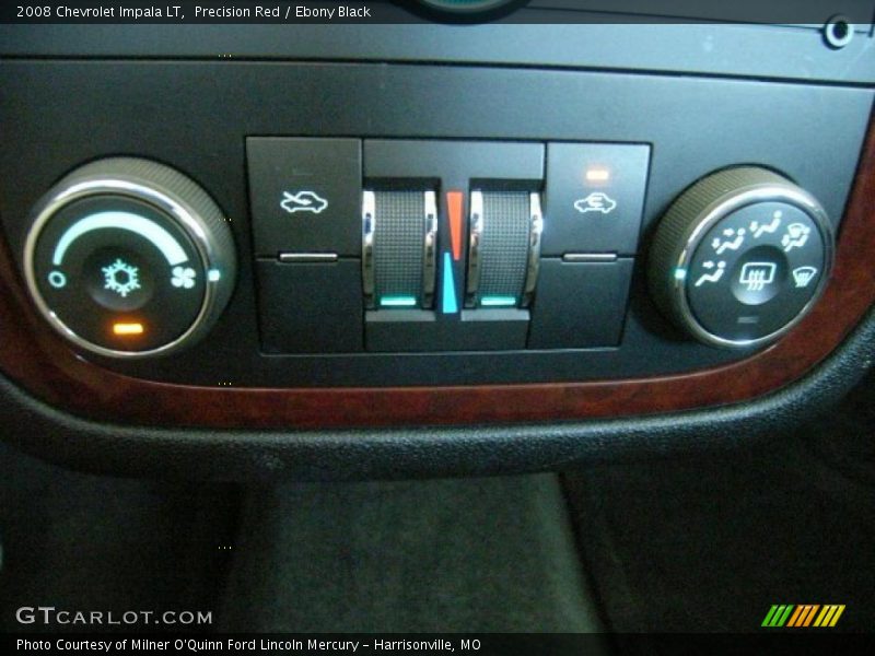 Precision Red / Ebony Black 2008 Chevrolet Impala LT