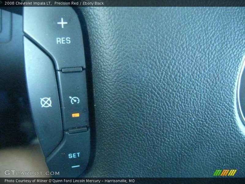 Precision Red / Ebony Black 2008 Chevrolet Impala LT