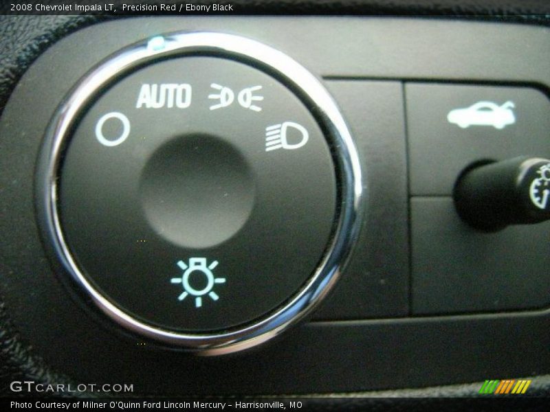 Precision Red / Ebony Black 2008 Chevrolet Impala LT