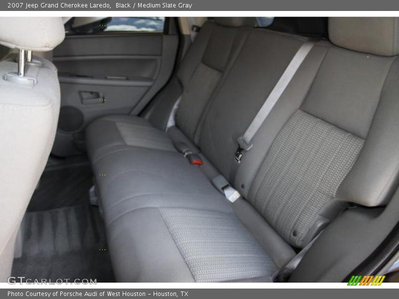 Black / Medium Slate Gray 2007 Jeep Grand Cherokee Laredo