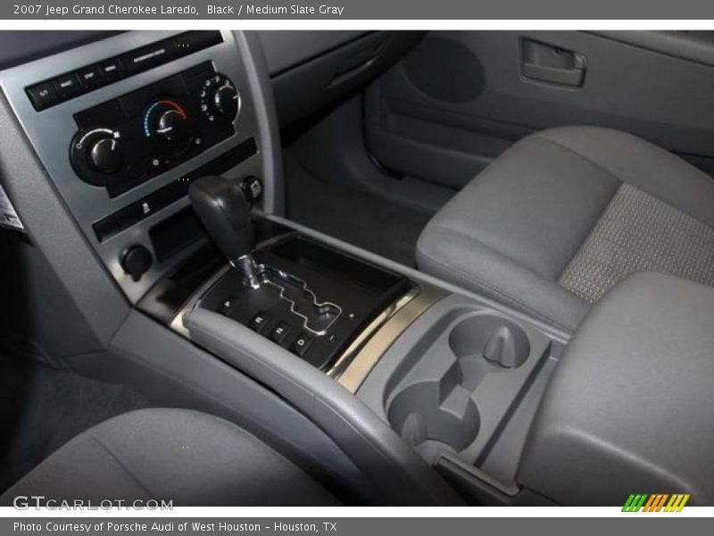 Black / Medium Slate Gray 2007 Jeep Grand Cherokee Laredo