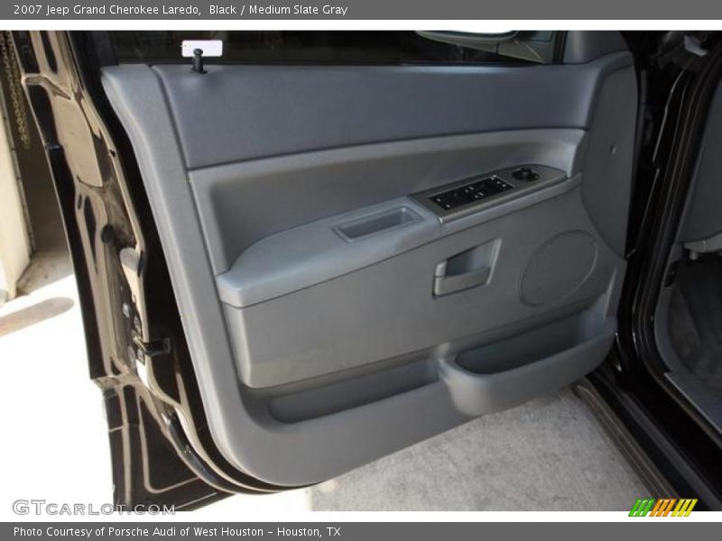 Black / Medium Slate Gray 2007 Jeep Grand Cherokee Laredo