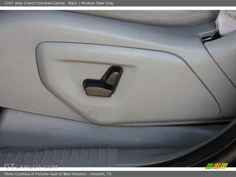 Black / Medium Slate Gray 2007 Jeep Grand Cherokee Laredo