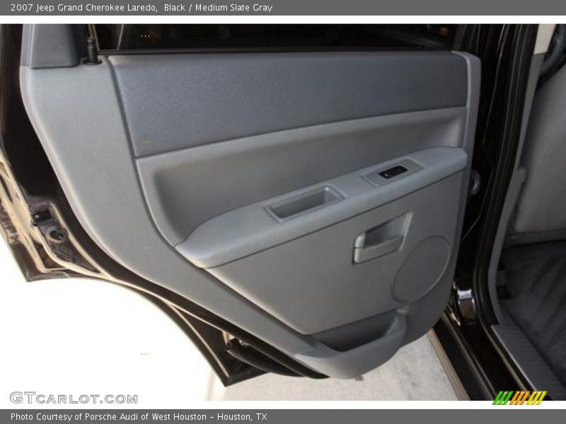 Black / Medium Slate Gray 2007 Jeep Grand Cherokee Laredo