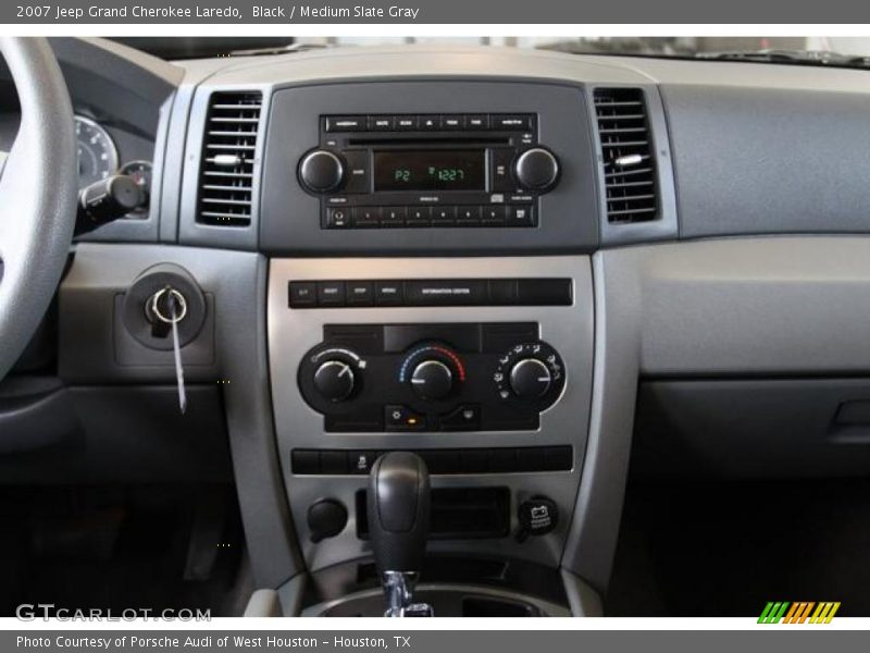 Black / Medium Slate Gray 2007 Jeep Grand Cherokee Laredo