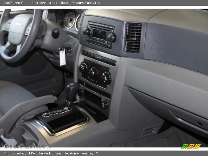 Black / Medium Slate Gray 2007 Jeep Grand Cherokee Laredo