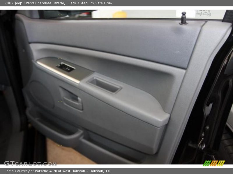 Black / Medium Slate Gray 2007 Jeep Grand Cherokee Laredo