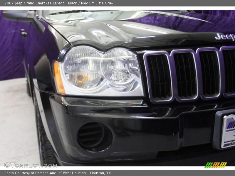 Black / Medium Slate Gray 2007 Jeep Grand Cherokee Laredo