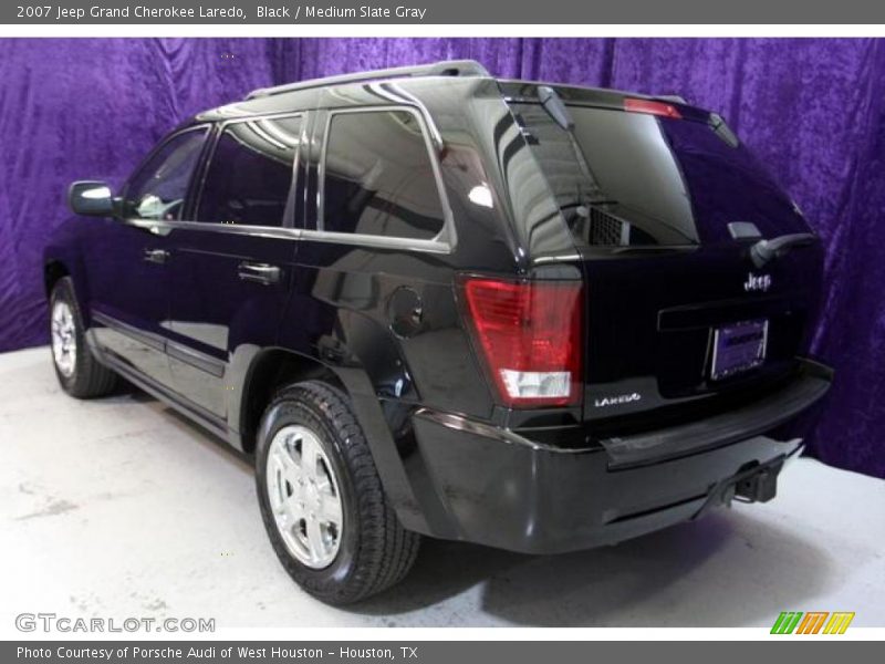 Black / Medium Slate Gray 2007 Jeep Grand Cherokee Laredo