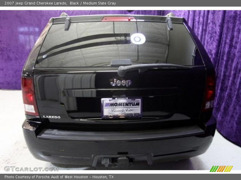 Black / Medium Slate Gray 2007 Jeep Grand Cherokee Laredo