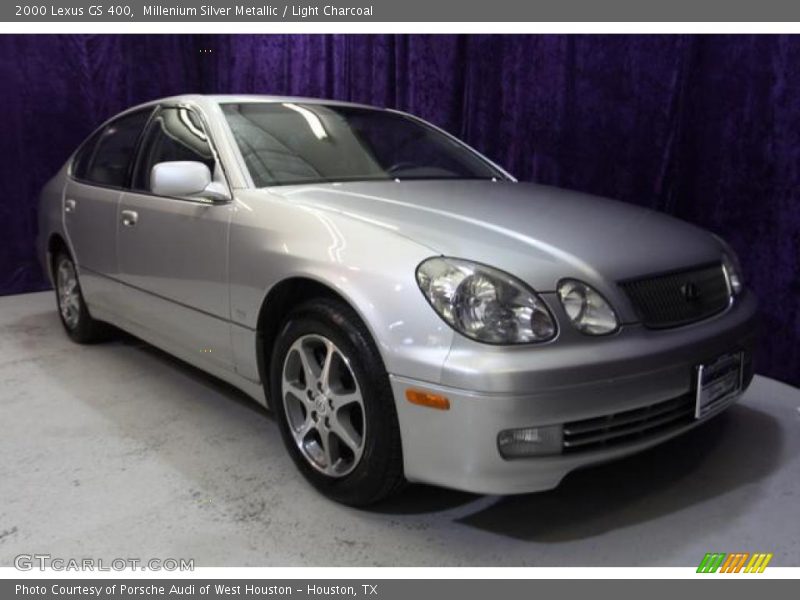 Millenium Silver Metallic / Light Charcoal 2000 Lexus GS 400