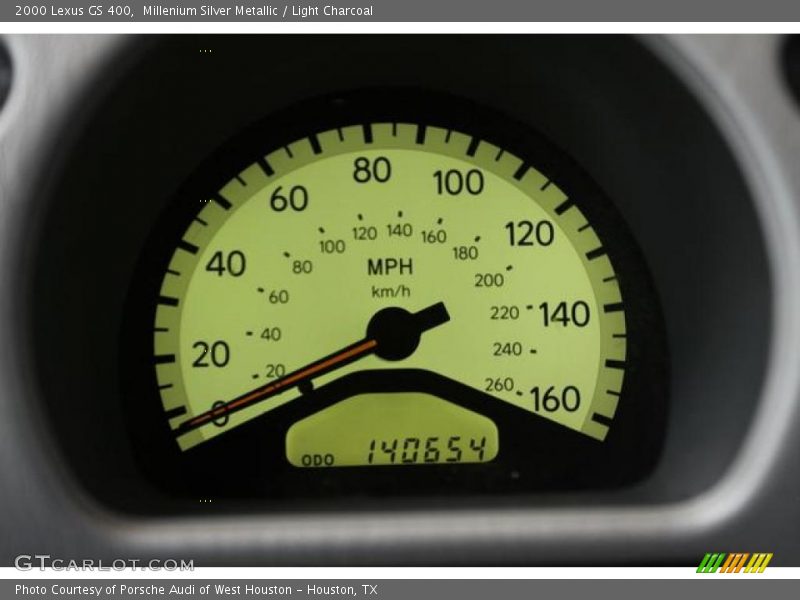 Millenium Silver Metallic / Light Charcoal 2000 Lexus GS 400