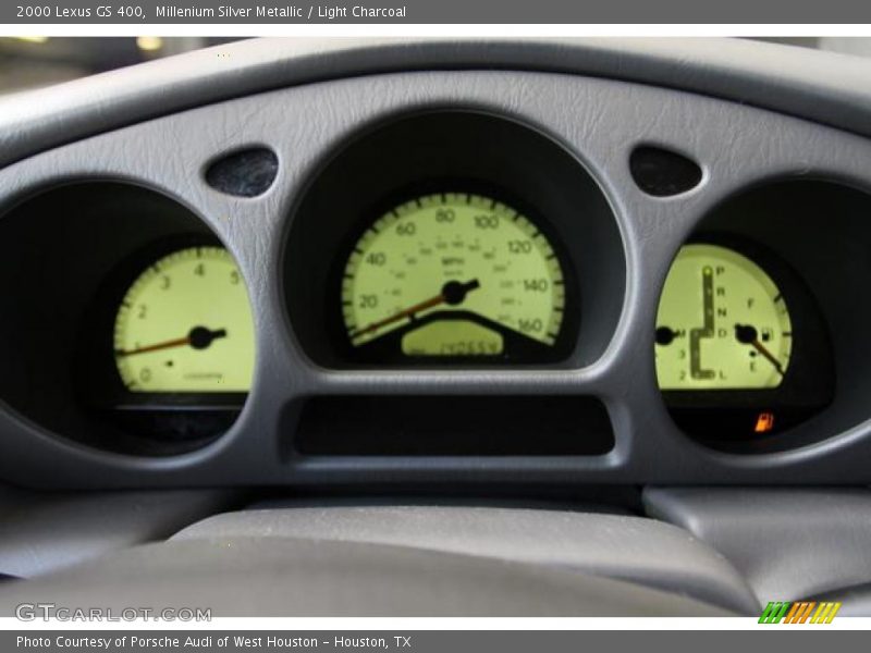 Millenium Silver Metallic / Light Charcoal 2000 Lexus GS 400