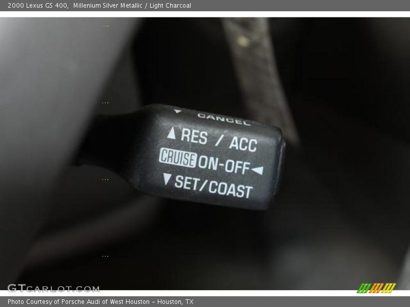Millenium Silver Metallic / Light Charcoal 2000 Lexus GS 400