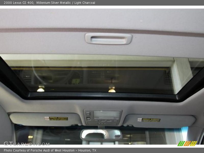Millenium Silver Metallic / Light Charcoal 2000 Lexus GS 400