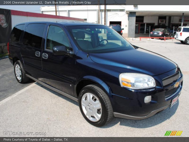 Dark Blue Metallic / Medium Gray 2006 Chevrolet Uplander LS