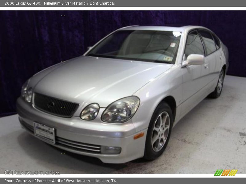 Millenium Silver Metallic / Light Charcoal 2000 Lexus GS 400