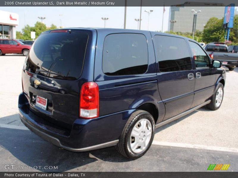 Dark Blue Metallic / Medium Gray 2006 Chevrolet Uplander LS