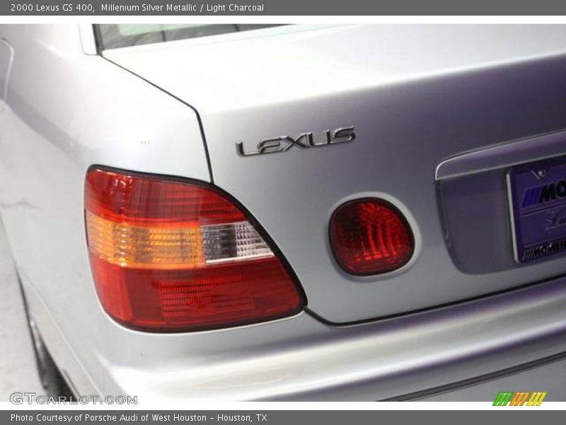Millenium Silver Metallic / Light Charcoal 2000 Lexus GS 400