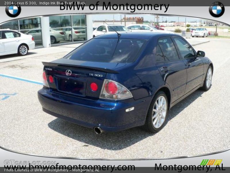 Indigo Ink Blue Pearl / Black 2004 Lexus IS 300