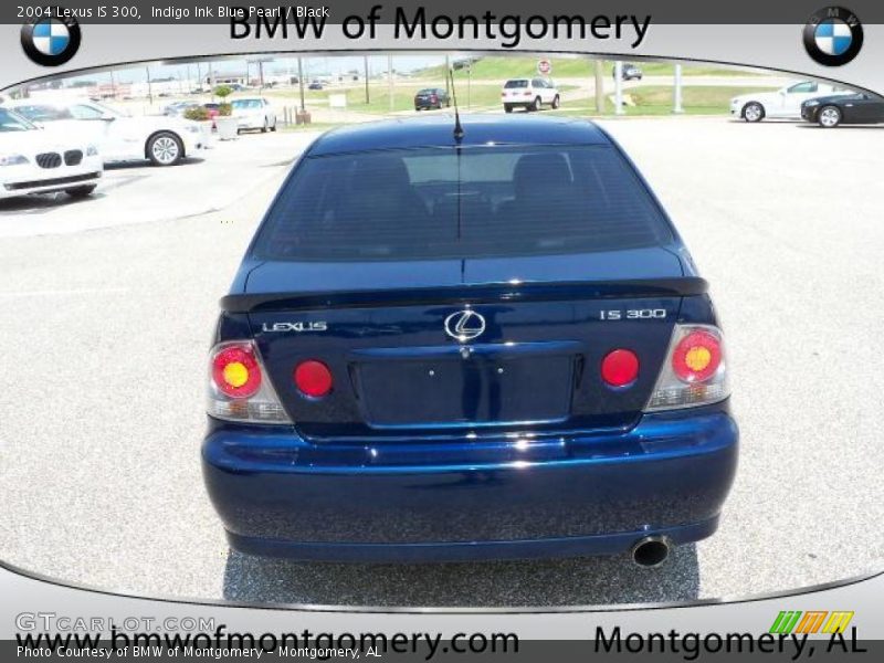 Indigo Ink Blue Pearl / Black 2004 Lexus IS 300