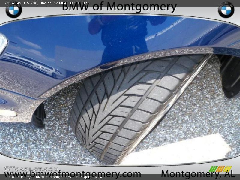 Indigo Ink Blue Pearl / Black 2004 Lexus IS 300