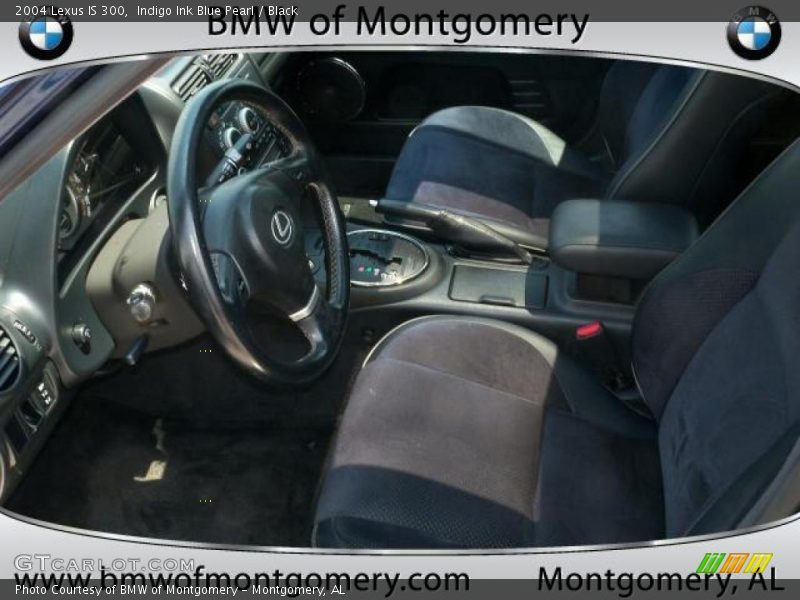 Indigo Ink Blue Pearl / Black 2004 Lexus IS 300