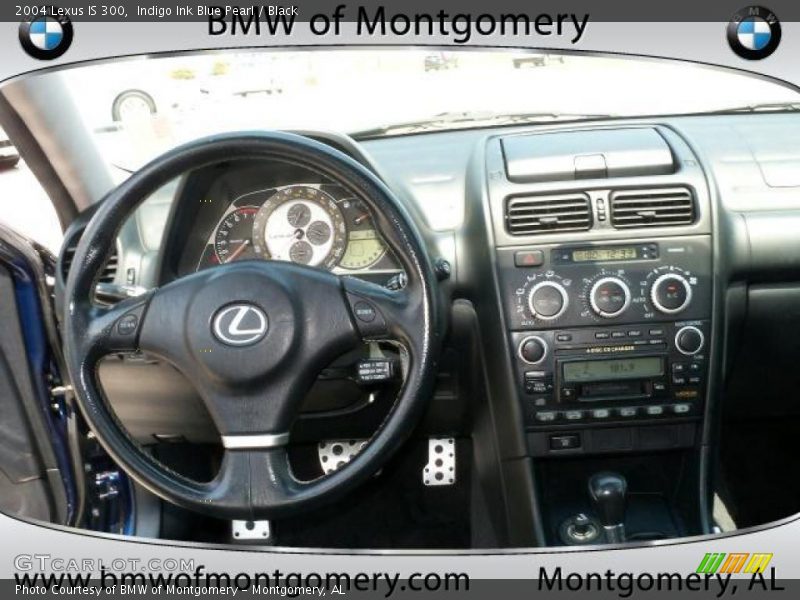 Indigo Ink Blue Pearl / Black 2004 Lexus IS 300
