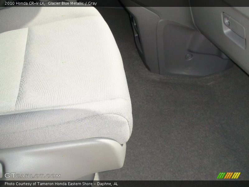Glacier Blue Metallic / Gray 2010 Honda CR-V LX
