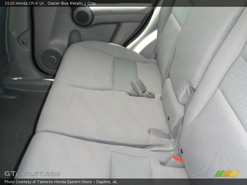 Glacier Blue Metallic / Gray 2010 Honda CR-V LX